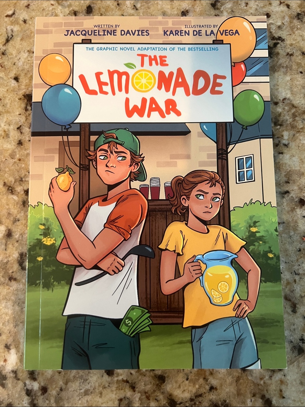The Lemonade War Graphic Novel - Colorful Kids' Cover